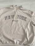 Новая бежевая худи New York, S/L размер