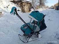 Продам санки- коляска