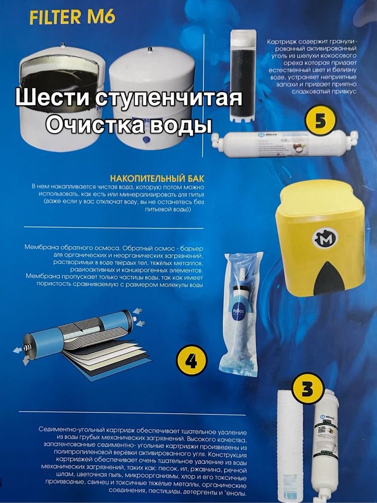 Вильтр для воды M-6