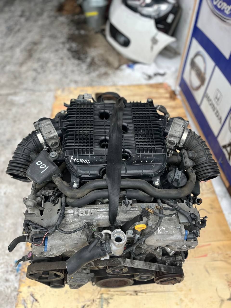 Контрактный двигатель VQ35HR Infiniti G35, EX35, FX35, M35, M35h, 3.5