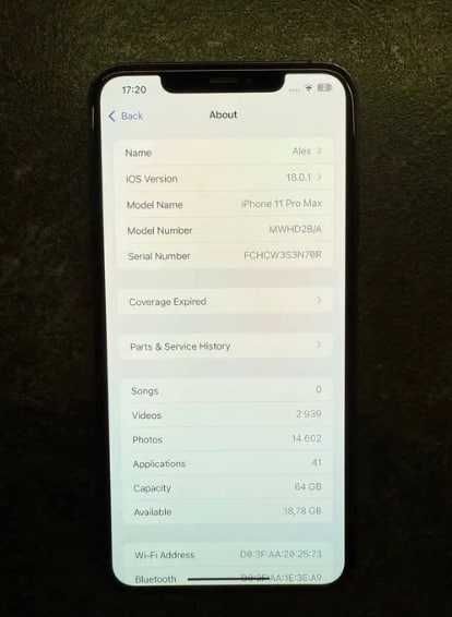 Iphone 11 pro max 64Gb