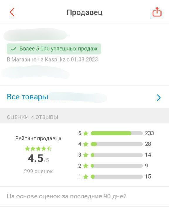 Сопровождение вашего kaspi-магазина