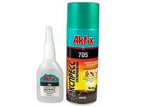 Клей двухкомпонентный МДФ Akfix 705 - 100 ml (Доставка)