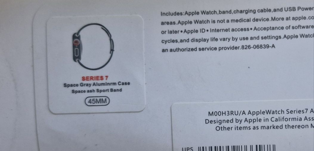 Продам часы AppleWatch 7