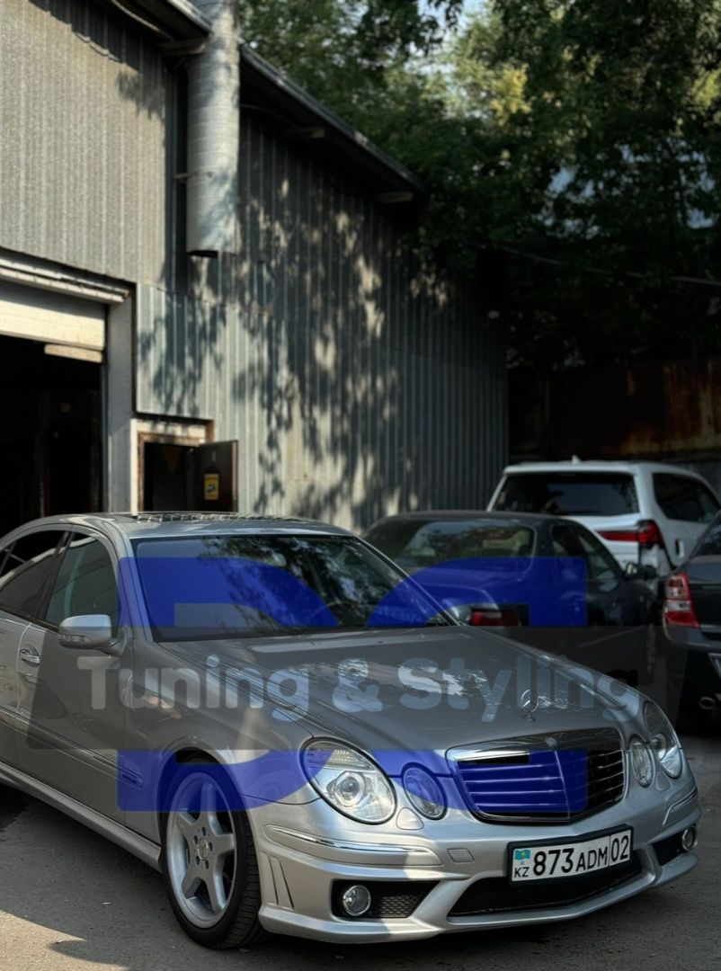 Пороги Бампер Диффузор AMG 6.3 Мерседес w211