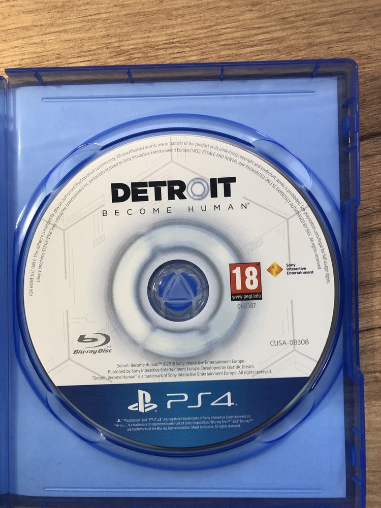 Диск игровой для ps4, ps5 Detroit