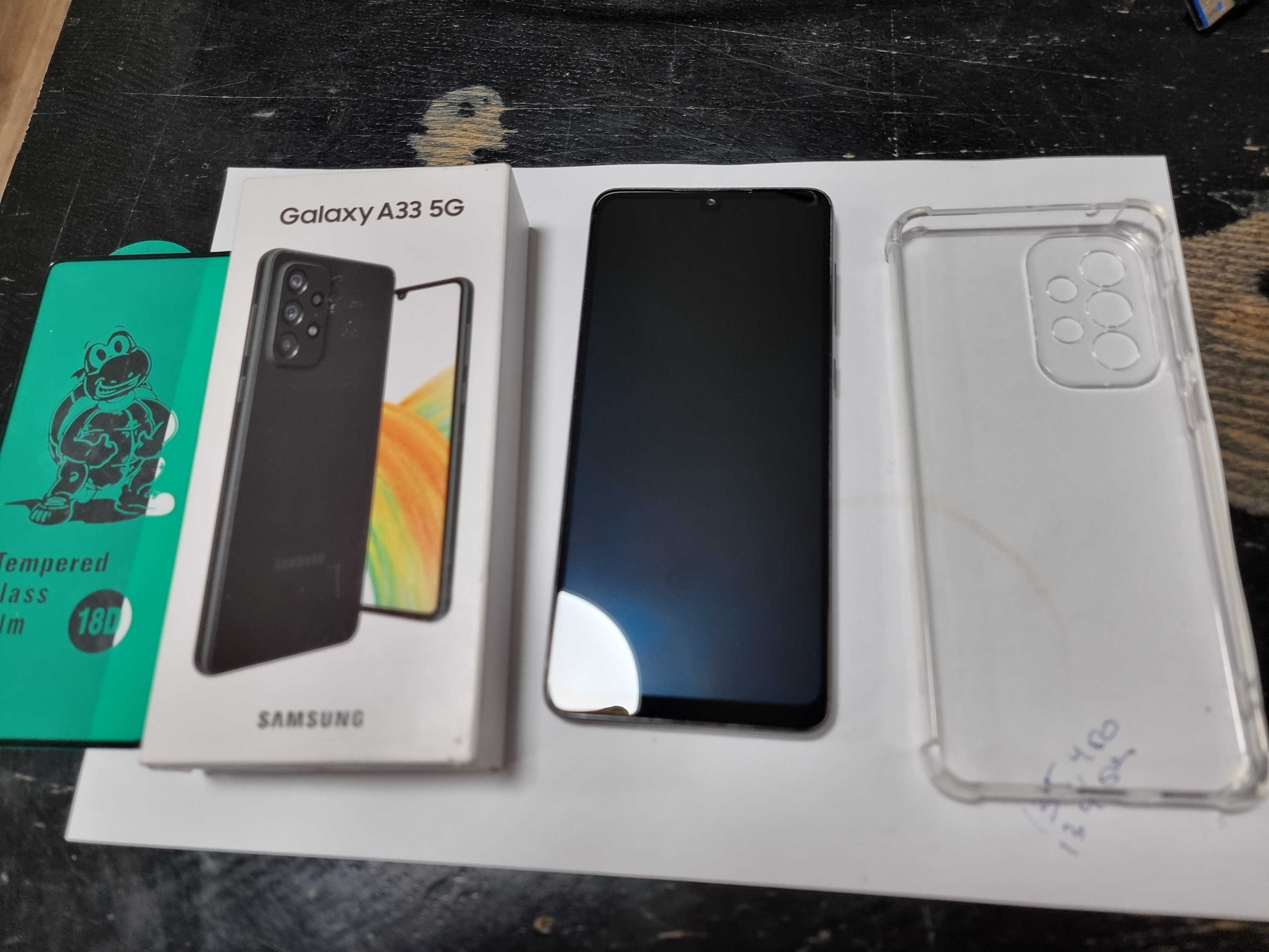Samsung A33 5G 6/128GB Black, коробка, документы в отличном состоянии.