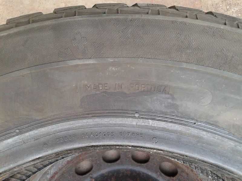 Резина 165/70 R14 - "Continental ContiWinterContact TS800", зимние.