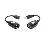 Адаптер удлинитель USB RJ-45 50 м