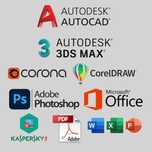 Установка AutoCAD Настройка 3dmax Corona Revit Автокад