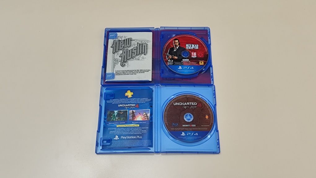 PS4 PS5 диски RDR2 Red dead redemption 2 Uncharted 4 Watch dogs 2 Ufc