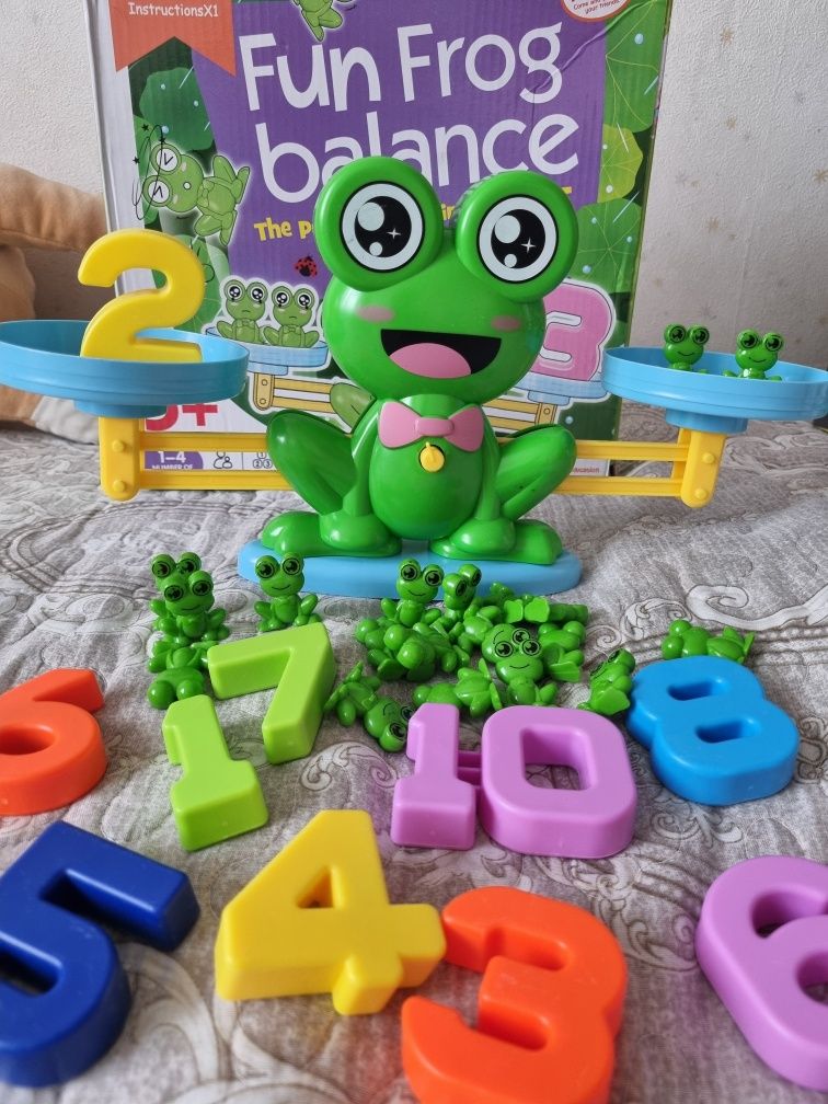 Обучающая счету настольная игра для детей Fun Frog Balance.

Prom
http