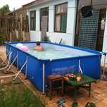 Каркасный бассейн в аренду — 5000₸/сутки, акция