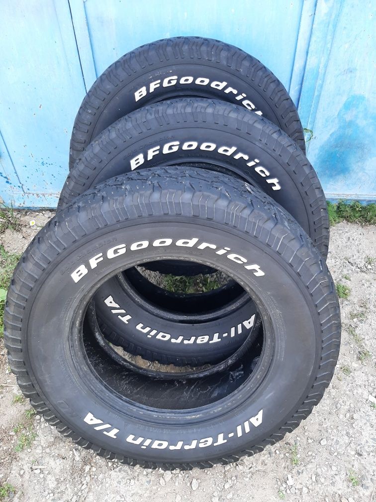 Продам шины 265/70/17 гудрич
