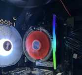 Комплект 12100F , H610M-K , 16gb DDR4 3200MHZ материнка кулер проц озу