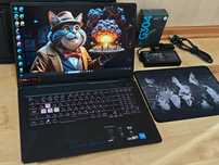 Игровой Core i5-11 SSD1000GB ОЗУ16ГБ Ноутбук Мощный 17.3 диоганаль RTX