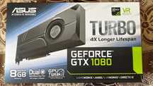 Видеокарта GTX 1080 ASUS Turbo 8gb