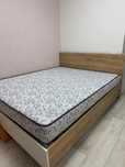 Кровать 160/200 дуб крафт золотой