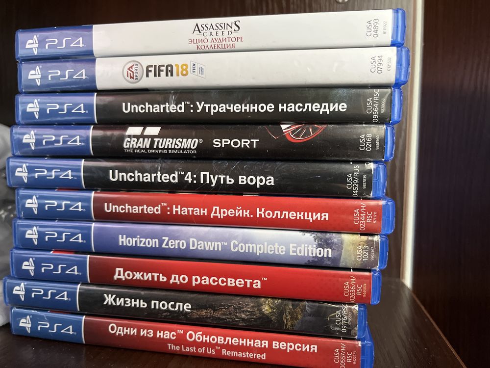 Продаю диски на пс 4 в хорошом состаяни торг будет