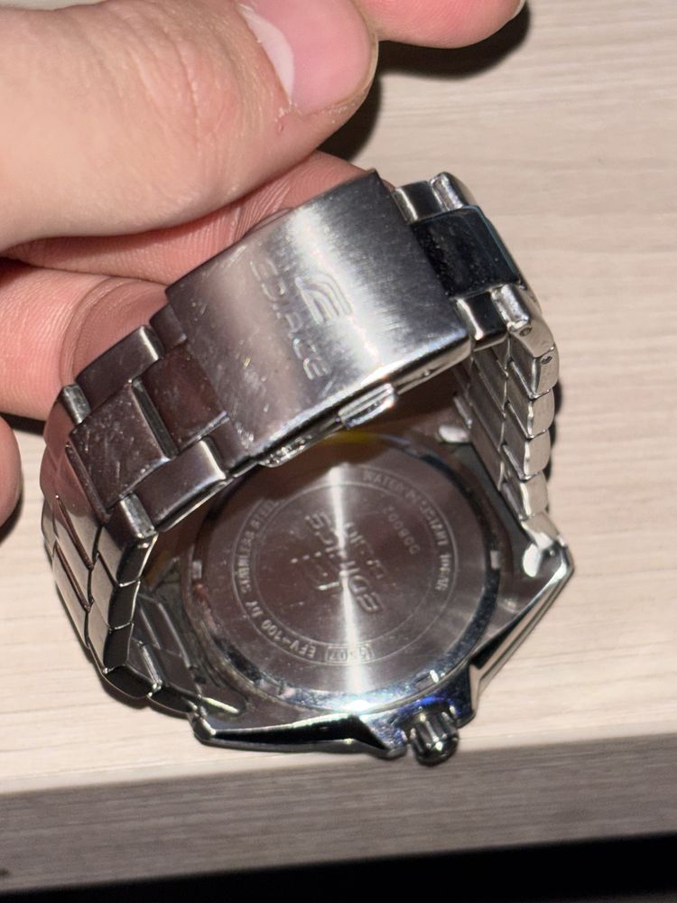 Часы ediface casio wr100m