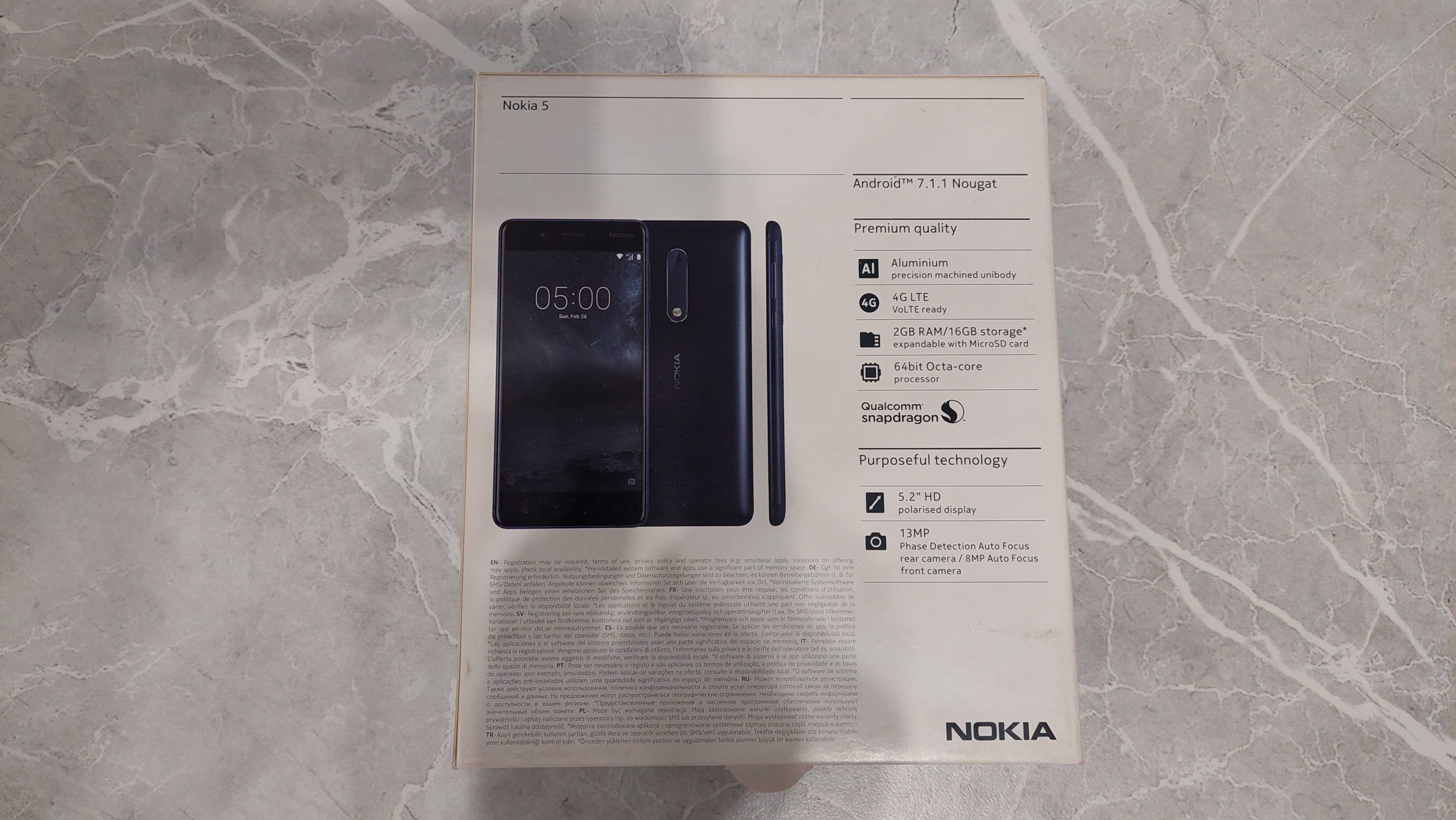 Продам смартфон NOKIA 5