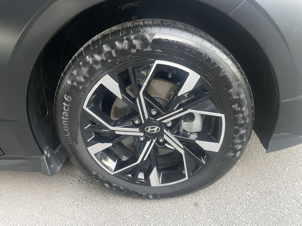 Диск с шинами r 17 (1 шт) оригинал Hyundai Sonata