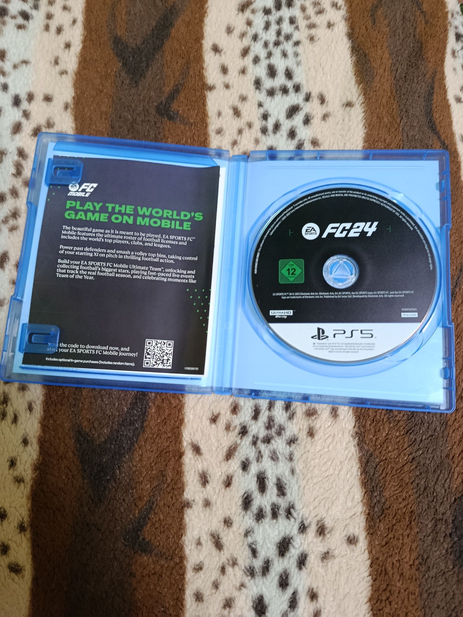 Игра на playstation 5 fc24