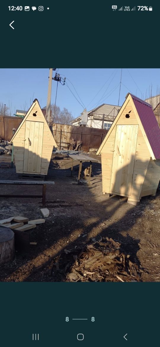 Уличные туалеты на заказ