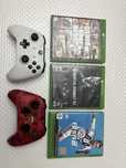 Геймпад(Джойсти) X box One+диски 3шт