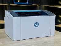 Лазерный принтер HP Laser 107r, черный белый, А4
