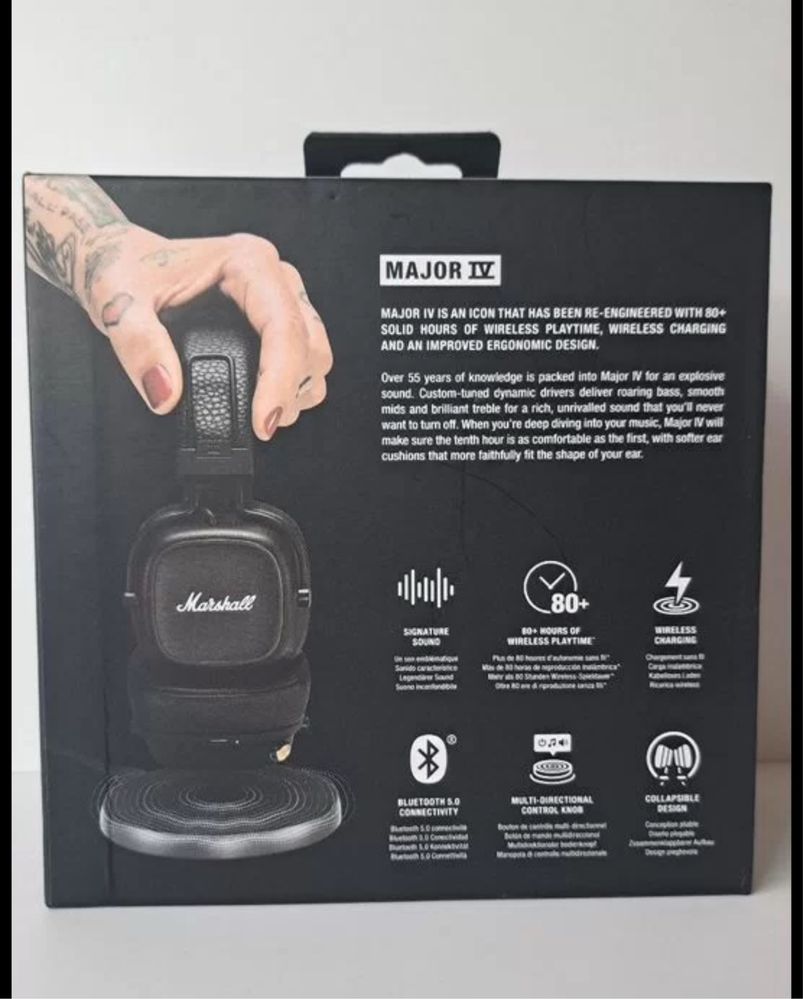 Marshall 4 Маршалл наушник