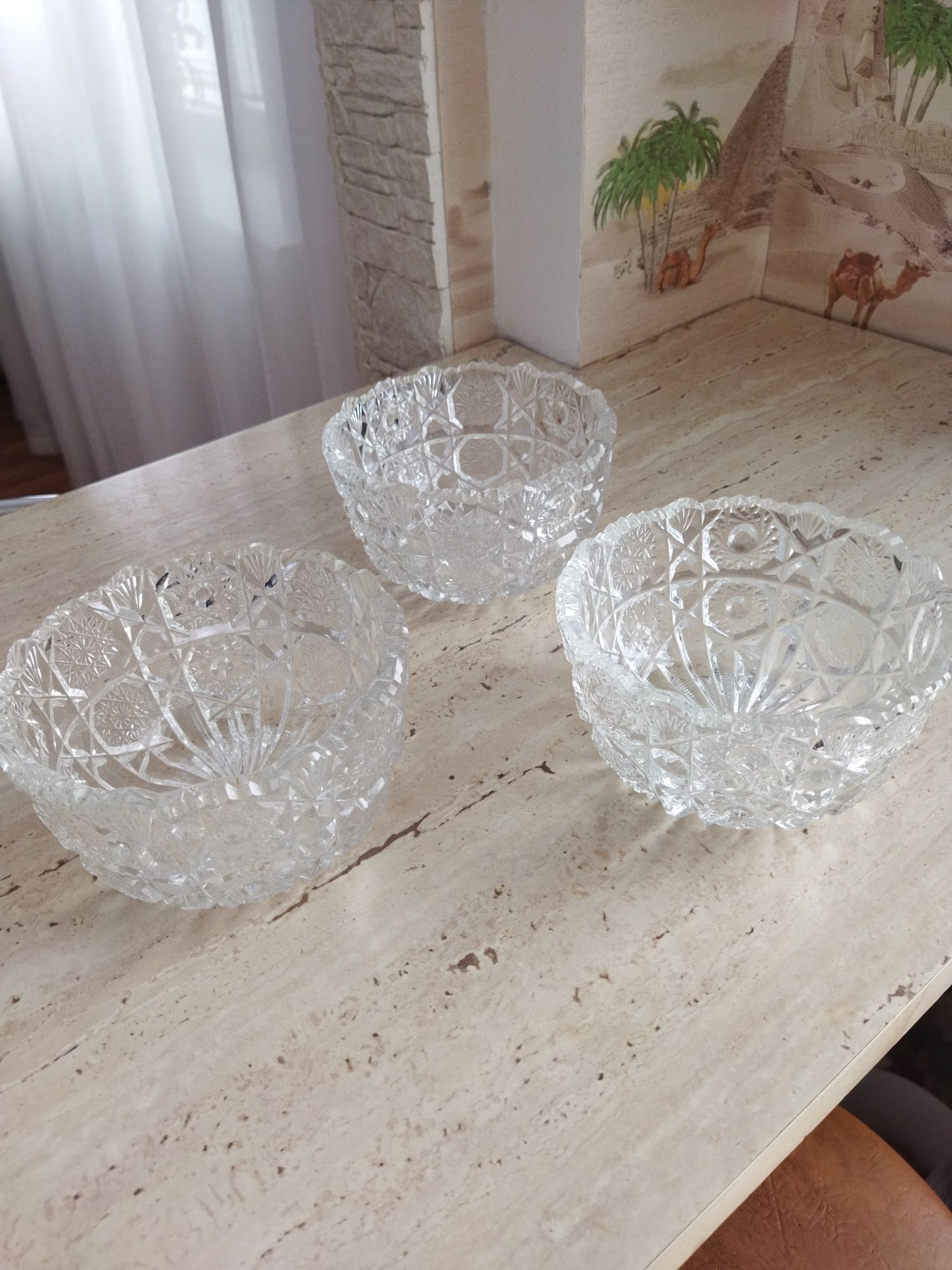 Продам хрустальные салатницы, конфетницы
