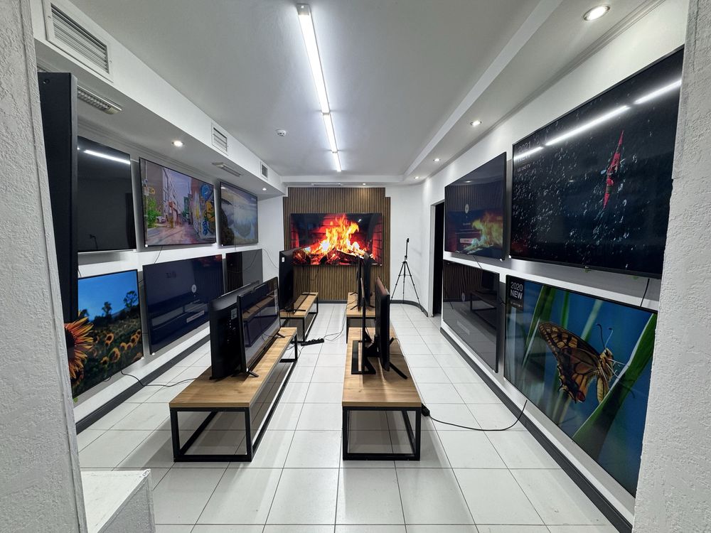 Телевизоры LG, Samsung 32–85” Smart TV Tizen, webOS, Android, Гарантия