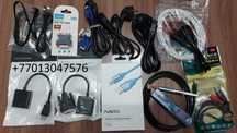 Кабель,переходник,лан,aux.vga.hdmi.dvi d.mini hdmi. от 1200