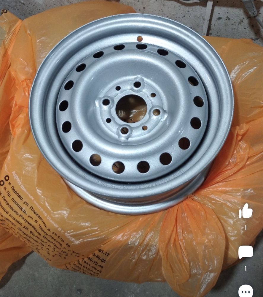 Штампованные новые диски в комплекте R13
