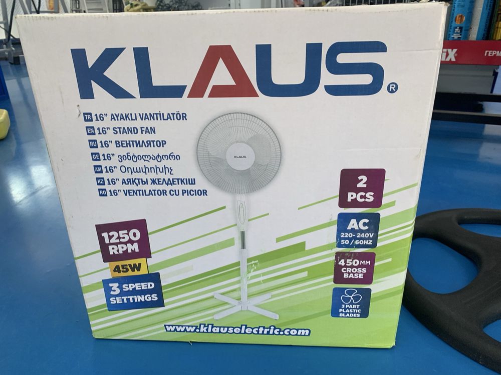 ПРродам вентилятор klaus