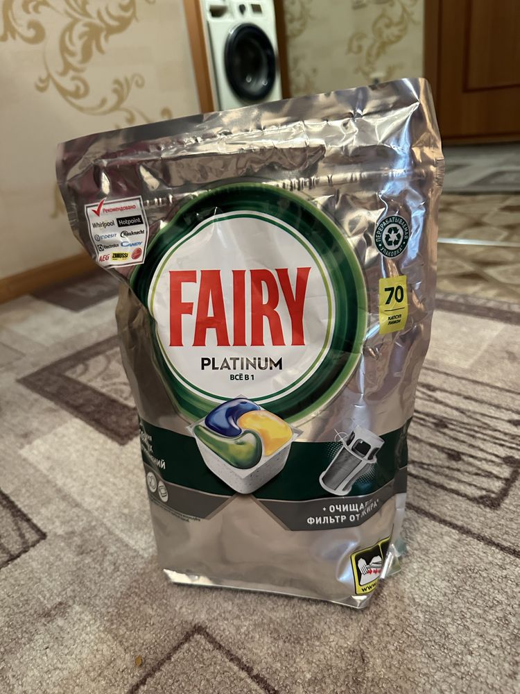 Капсулы для посудомоечной машины Fairy