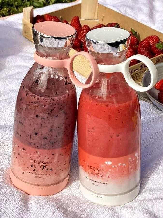 Супер подарок любимой девушке, женщине!Карманный БЛЕНДЕР бутылка!