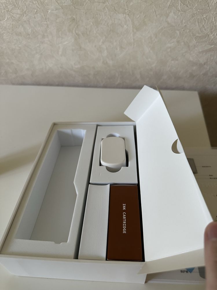Продам портативный принтер PrintPen для кофе и еды.