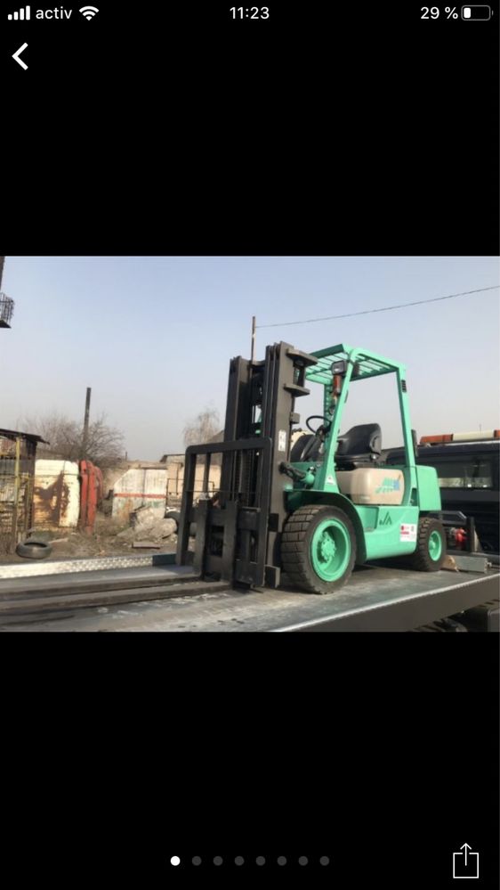 Услуги кары вилочного погрузчика рохля аренда