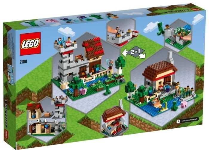 LEGO Minecraft 21161 Набор для творчества 3.0  новый оригинал !