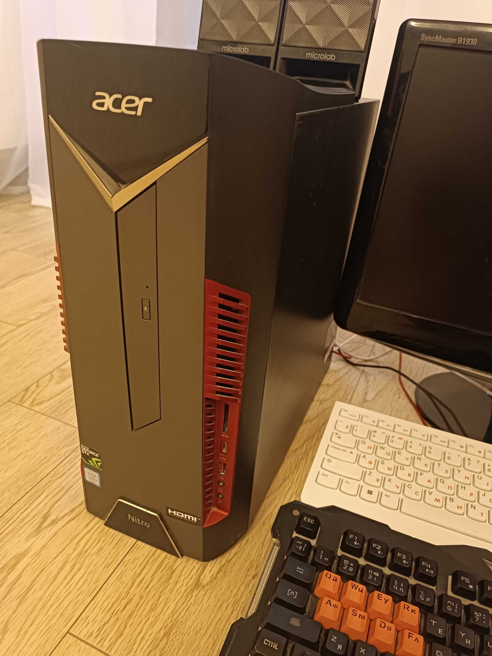 Продам игровой ПК, i5 8400, gtx 1050ti