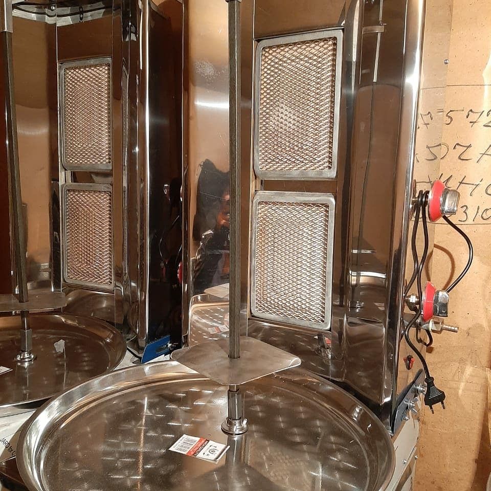 Донер Аппарат для Шаурмы Лаваш Элект Газовый с Мотором Фастфуд