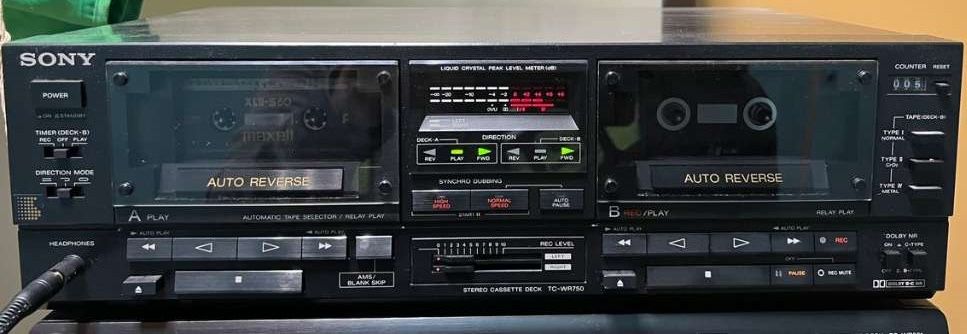 Кассетная дека Sony TC-WR750