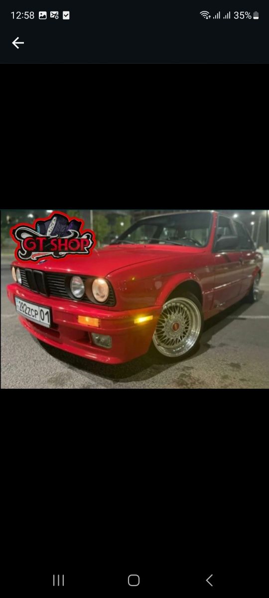 Бампера, пороги, губы, спойлера на BMW E30|E34|E36|E38|E39|E53|E60