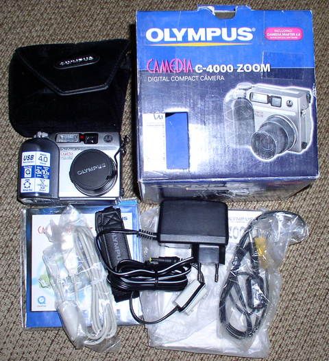 Olympus C4000 6,5-19,5мм F2.8 CCD 1/1,8 4,13 Mp
