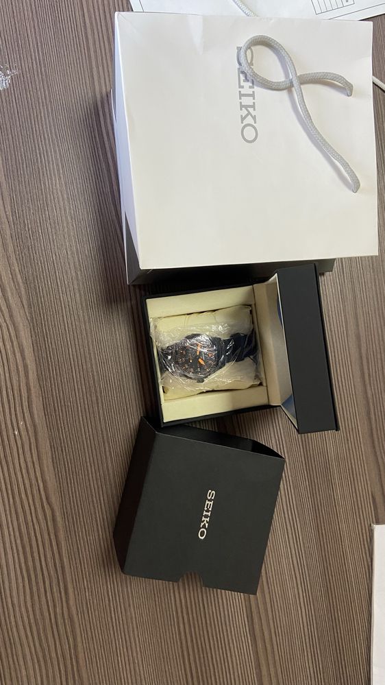 Часы Seiko 5 SRPH33K1 Field Watch — оригинал, отличное состояние!