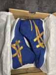 Asics tiger в синем цвете