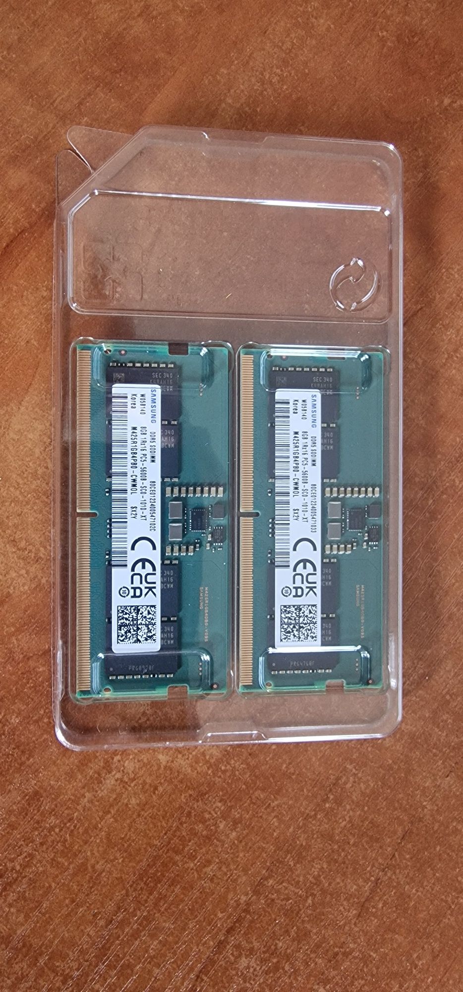 Оперативная память SODIMM DDR5 samsung 16Gb 5600Mhz