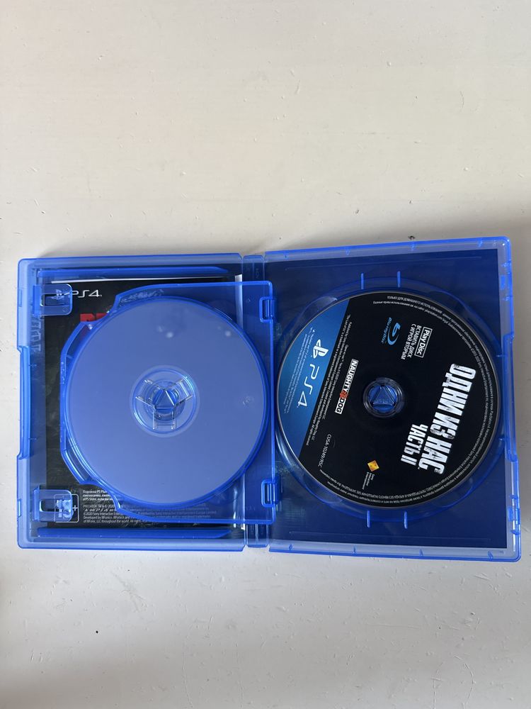 Диск Одни из нас 2 часть PS4